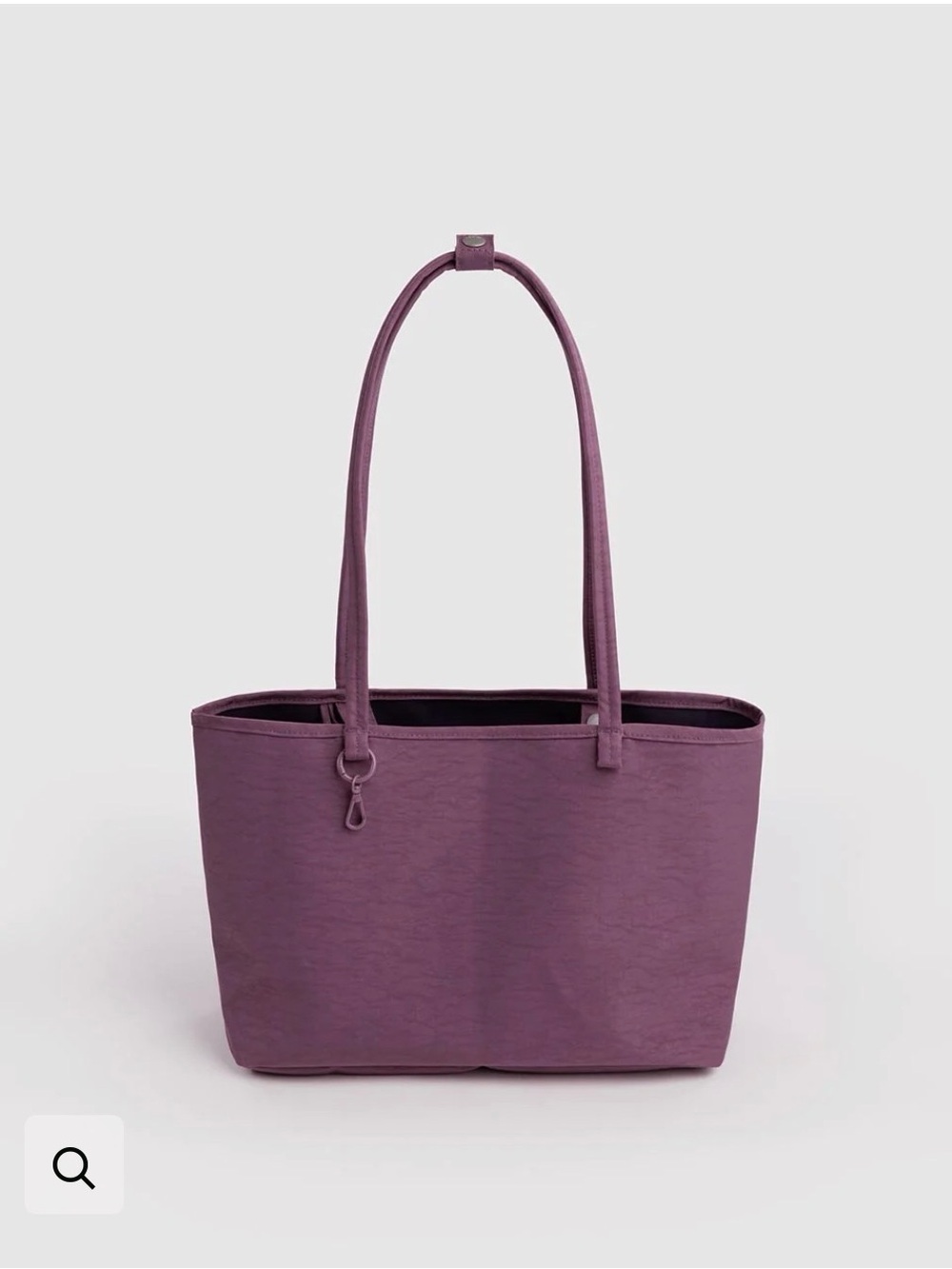 NWT Baggu Medium Tote in Wild Plum